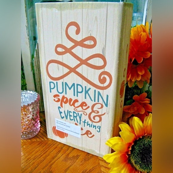 New Autumn Halloween PUMPKIN SPICE & EVERYTHING NICE Secret Stash Book Box - Picture 6 of 6